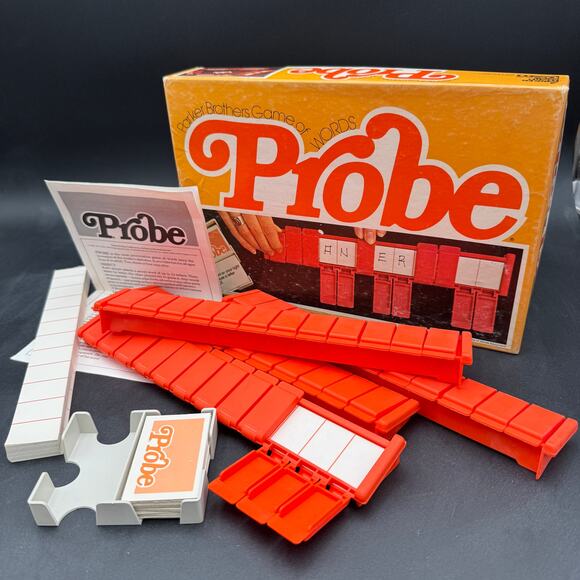 Vintage Probe Game of Words Parker Brothers 1976 Board Game Complete - Picture 3 of 8